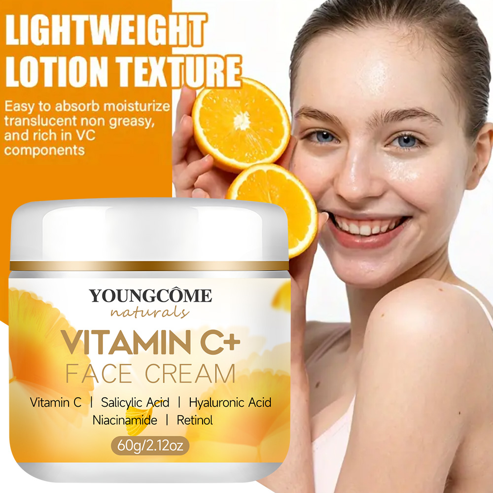 Skincare Glad2Glow - YOUNGCOMEN Vitamin C Gesichtscreme Retinol Feuchtigkeitsspendende