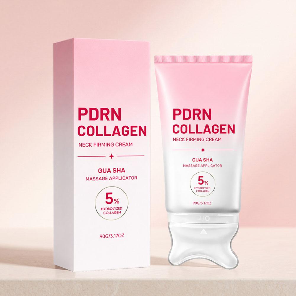 Skincare Glad2Glow - Kollagen-Halscreme Massagecreme zur Aufhellung Feiner Halslinien