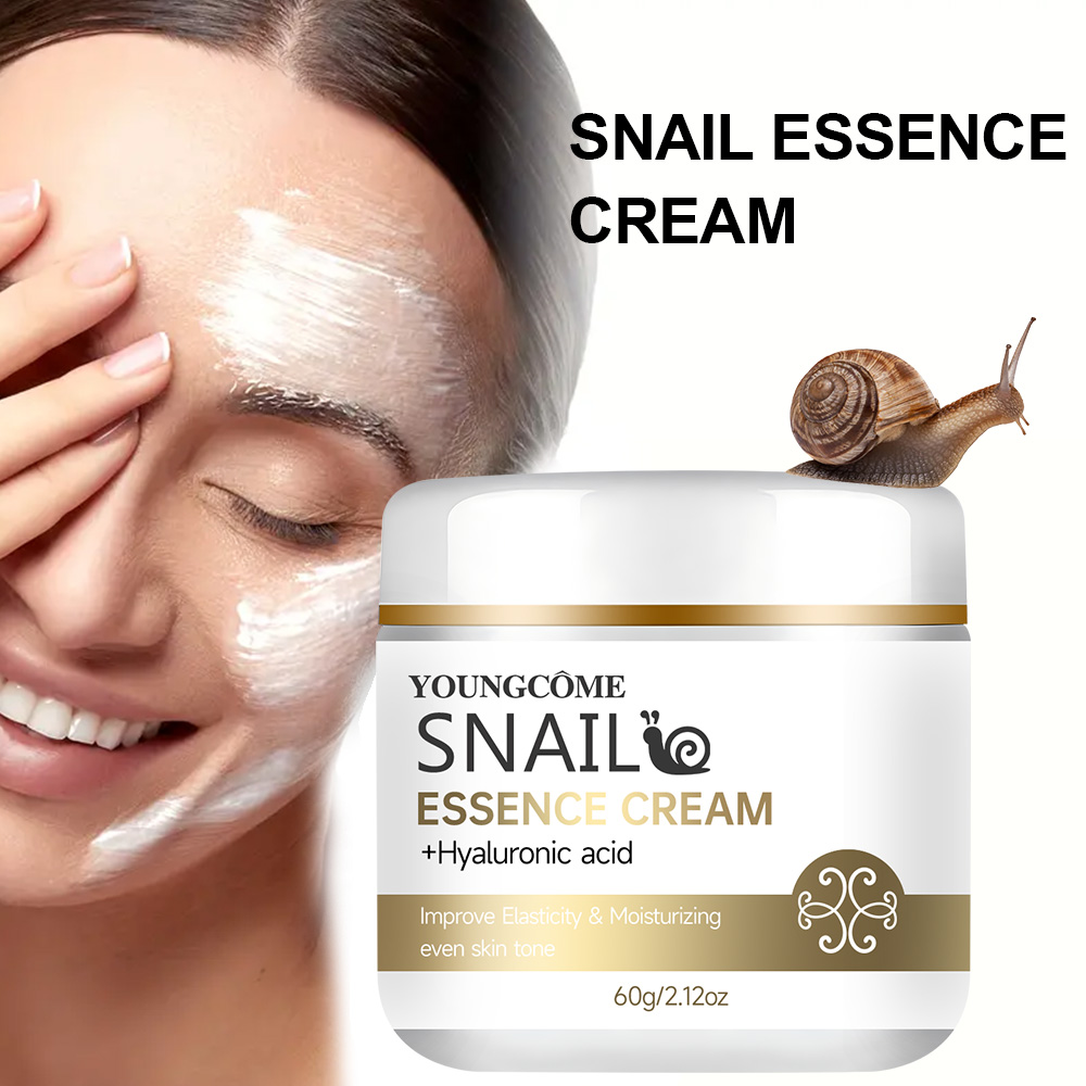Skincare Glad2Glow - Schneckenessenzcreme mit Hyaluronsäure, Retinol, feuchtigkeitsspendend, straffend,